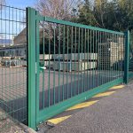 Installation de portail autoportant A100