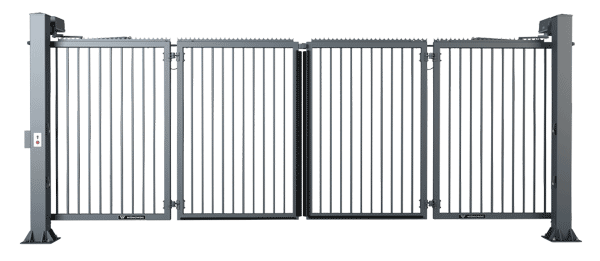 Ouverture rapide du portail pliant V-King