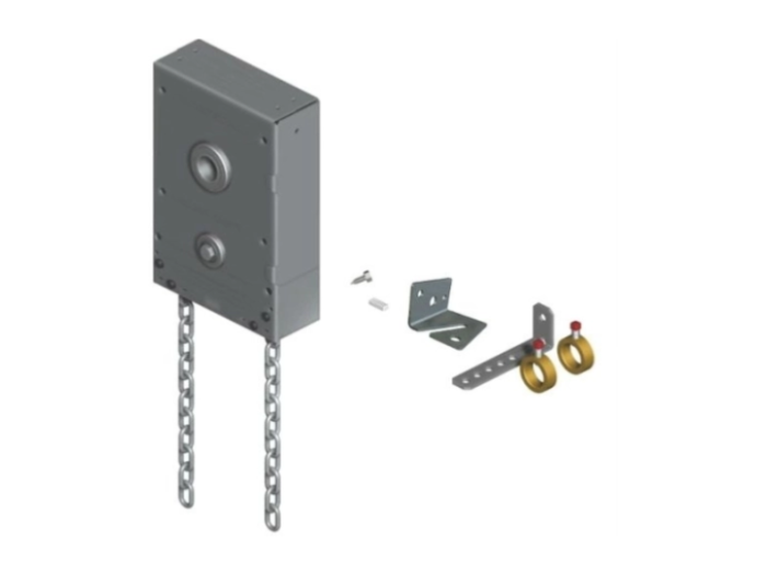 Treuil à chaine pour porte sectionnelle manuelle